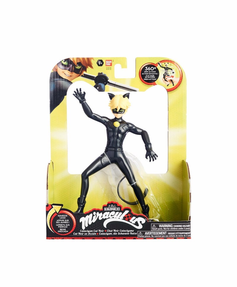 Miraculous دمية أكشن ميرانكولوس كاتاكليسم كات نوار بطول 7.5 إنش - Image 4