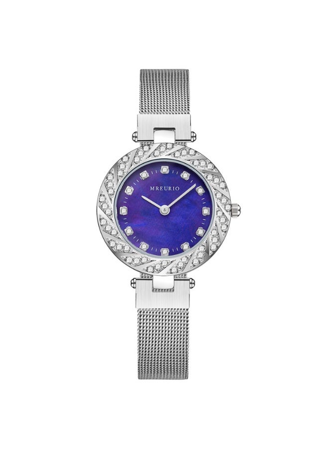 Mark Fairwhale Light Luxury Diamond Studded Whirlwind Fashion Women's Watch  - Image 1