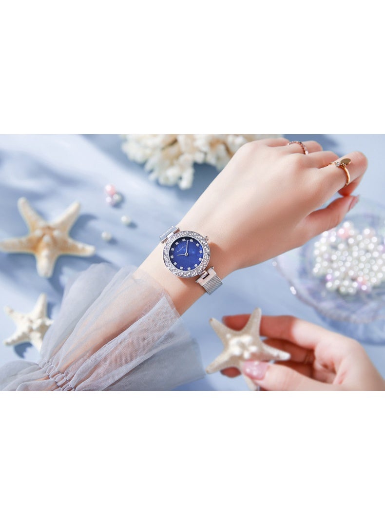 Mark Fairwhale Light Luxury Diamond Studded Whirlwind Fashion Women's Watch  - Image 2