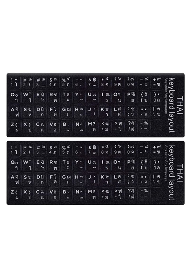 Generic THAI + ENGLISH KEYBOARD STICKER 