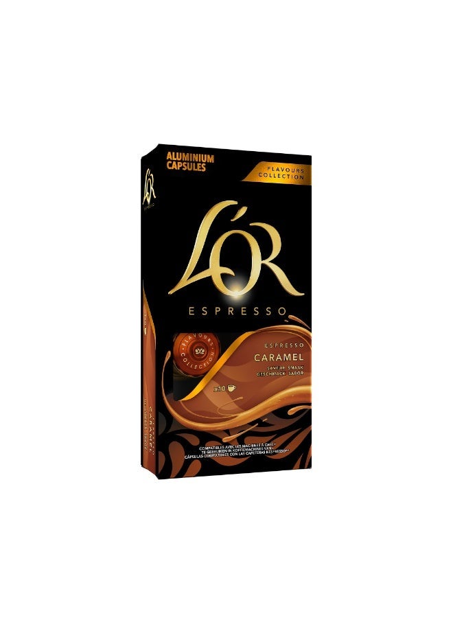 لور اسبريسو كارميل 10 كبسولات - Image 2