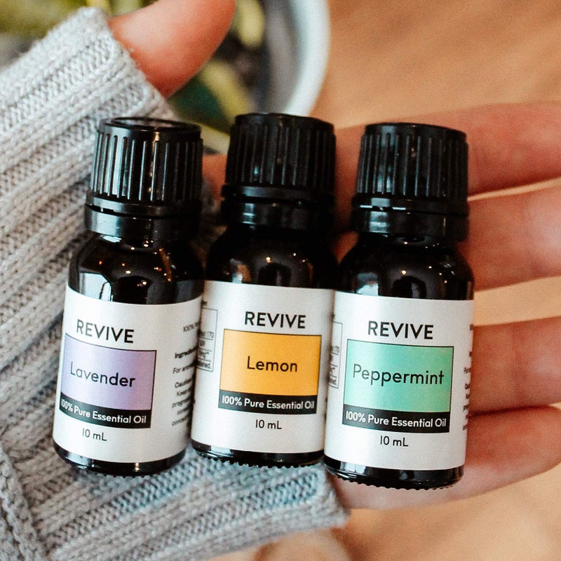 REVIVEEO Top 3 Essential Oils Kit by Revive Essential Oils -100% Pure Therapeutic Grade, for Diffuser, Humidifier, Massage, Aromatherapy, Skin & Hair Care - Cruelty Free - Unrefined Oils with No Fillers - Image 3