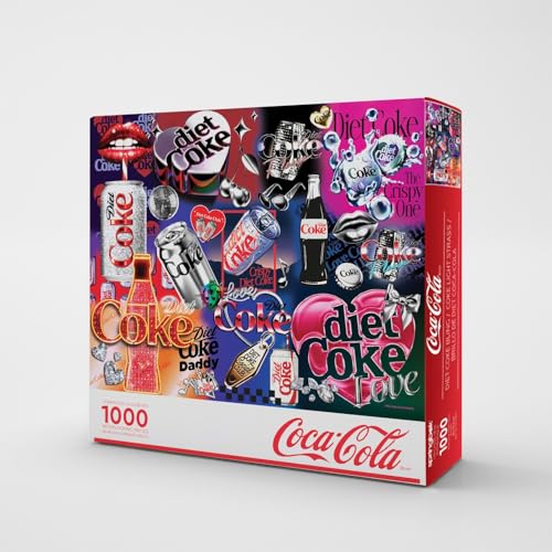 Springbok Diet Coke Bling 1000 Piece Jigsaw Puzzle for Adults Poster Now Included Colorful CocaCola Puzzle Unique Cut Pieces Made in USA - Image 5