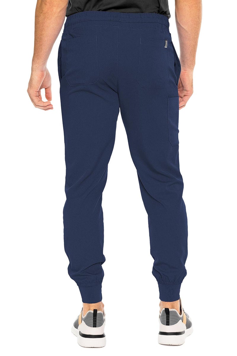 Med Couture بنطلون جوجر طبي للرجال من ميد كوتور بوين - مثالي للارتداء غير الرسمي وأنماط الحياة النشطة MC7777، أزرق داكن، كبير جداً - Image 2