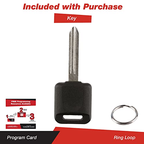 KeylessOption 2 Item Bundle 1 Key Fob Keyless Entry Remote 1 Uncut for 46 Chip Ignition Key - Image 5