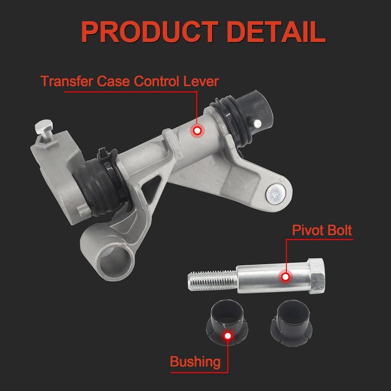 USTAR 600-602 4WD Transfer Case Lower Control Lever Shift Linkage for Ford F150, F250, F350, and Bronco - Image 4