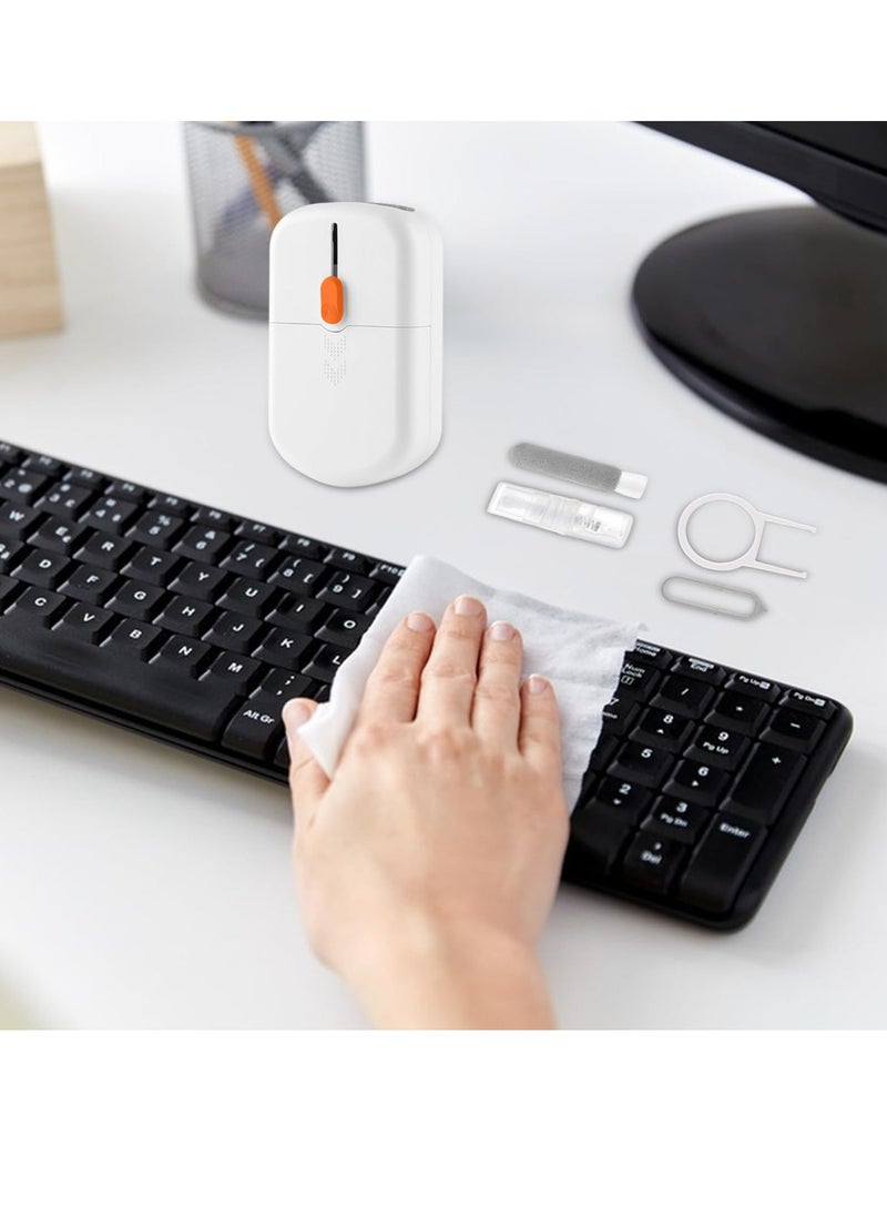Laptop Screen Keyboard Cleaner Kit, Electronics Cleaning Tool, Effortless Dust Cleaner Keyboard Cleaning Brush Kit, Multifunctional and Portable Dust Removal Tool Keyboards - Image 4