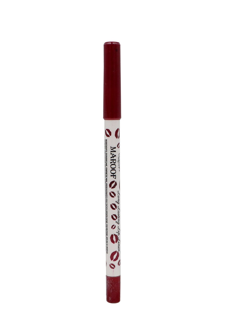 MAROOF 24 Hour Long Lasting Waterproof Retractable Matte Lip Liner 1.2g - Image 3