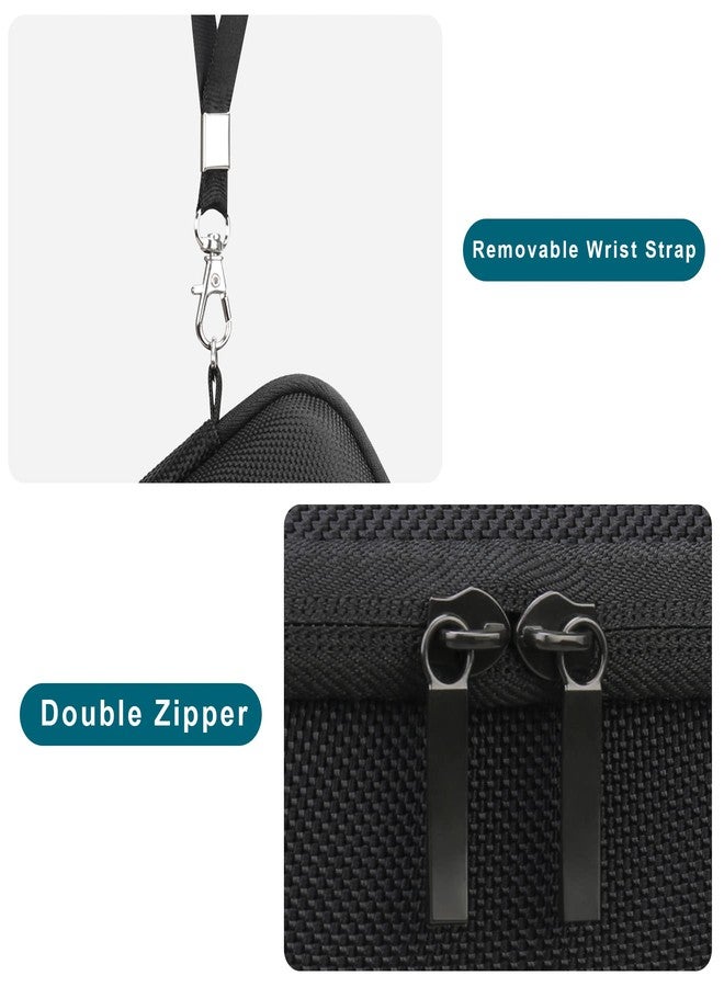 Canboc Carrying Case for Canon PowerShot V1 Digital Camera/Ricoh GR IV/Ricoh GR III HDF/GR IIIx/GR III/GR II/GR Digital Camera, Mesh Pocket fits USB Cable, Batteries, Black - Image 5