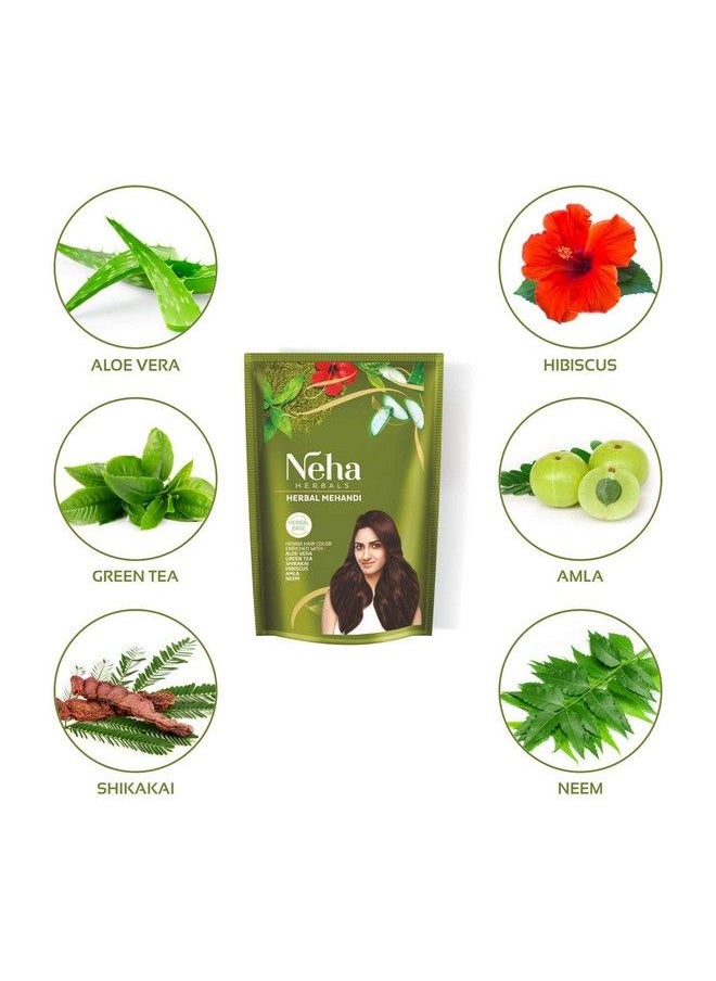 Neha Herbal إس مهندي 55 جرام (عبوة من 4 قطع)  - Image 3