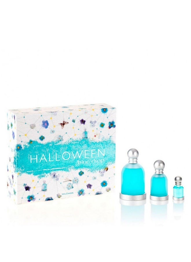 Jesus Del Pozo - Halloween Blue Drop - Eau de Toilette, 100 ml + 30 ml + 4.5 ml Miniature Gift Set - Image 1