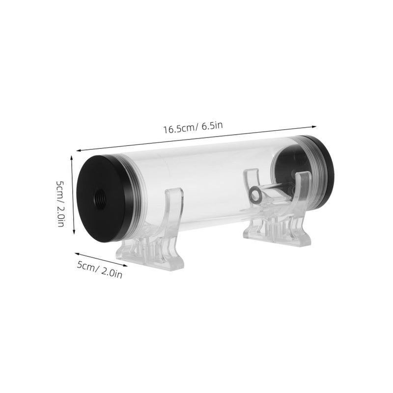 Thread Water Storage Container Cylindrical Tank Reservoir for PC Computer Case Cooling 240mm - Image 3