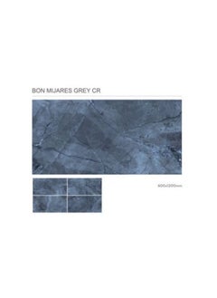 SOMANY Bon Mijares Premium Light Grey Ceramic Flooring Tile – 600 x 1600 MM, 11 mm Thickness, 1.44 SQM – Elegant Modern Interiors 