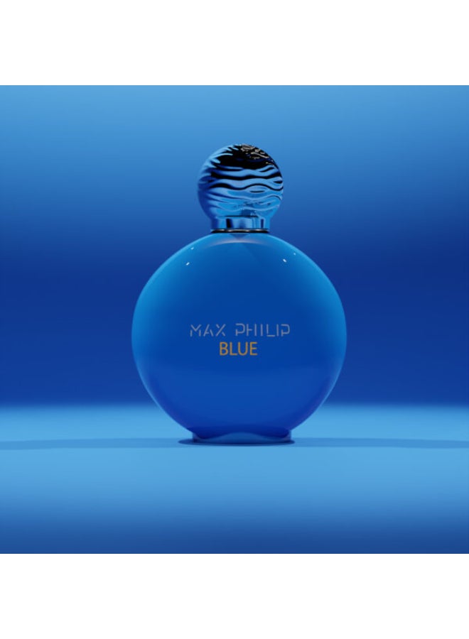 MAX PHILIP Blue Eau De Parfum 100Ml (Leather Box) - Image 2