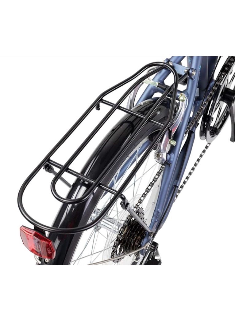 Dahon Suv D6 Folding Bike | 20-inch Wheels, 6-Speed Gears, Blue - Image 4