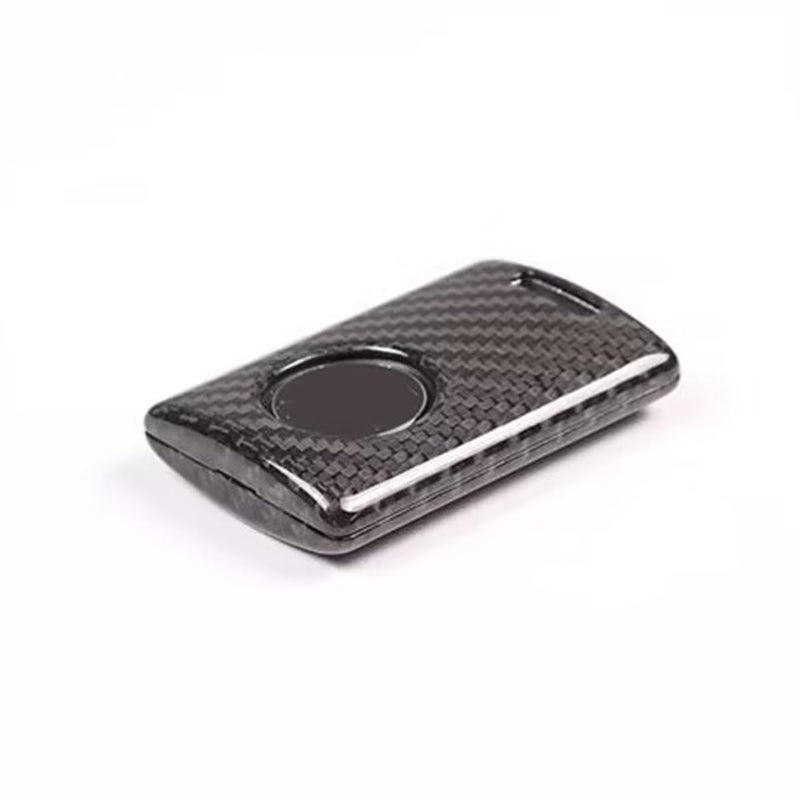 Smart Remote Key Fob Shell Compatible with Chevrolet Corvette C6 C7 Key Fob Case CoverCar Remote Control Key 100 Real Carbon FiberBlack