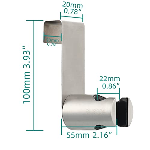 CIENCIA Toilet Bidet Sprayer Holder Stainless Steel Holder Hook Hanger for Hand Shower Toilet Bidet Sprayer, ST19A - Image 4