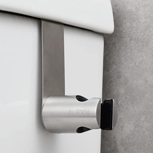 CIENCIA Toilet Bidet Sprayer Holder Stainless Steel Holder Hook Hanger for Hand Shower Toilet Bidet Sprayer, ST19A - Image 2