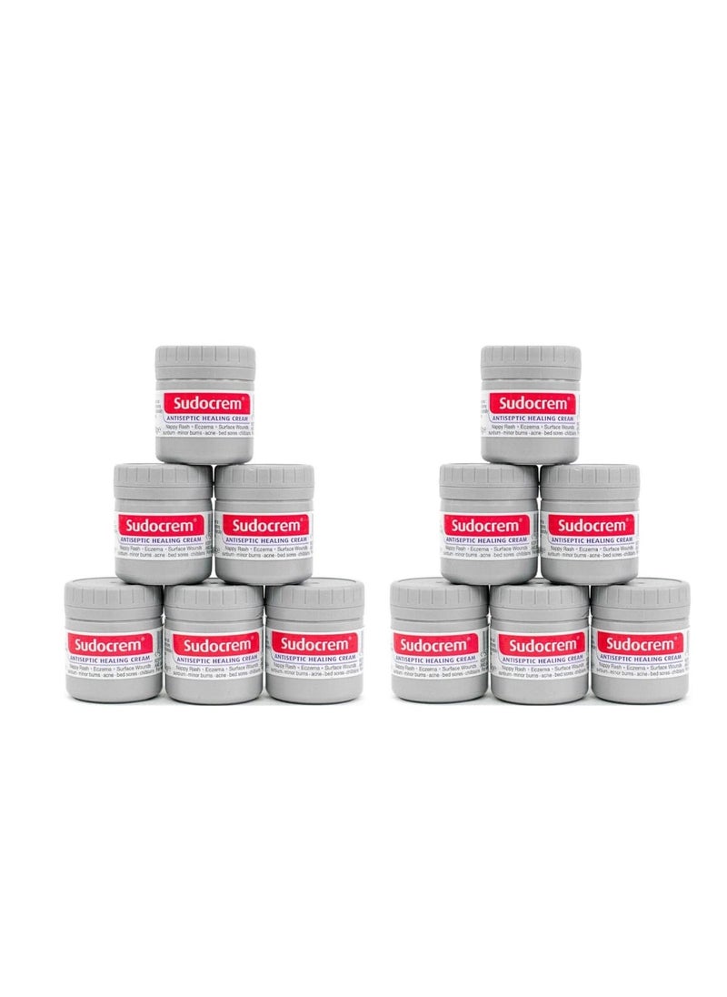 Sudocrem Antiseptic Healing Cream - 125g (Pack of 12) | Fast Relief for Rashes, Cuts, Burns & Surface Wounds  - Image 1