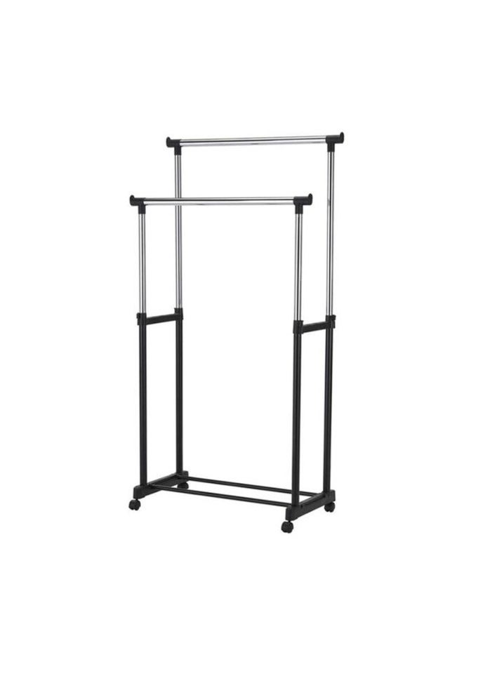 DOUBLE POLE Double Pole Garment Organizer Black/Sliver 90cm 