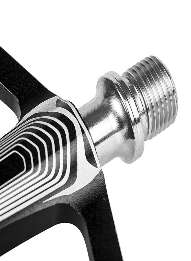 إنلي دواسات دراجة قابلة للطي، دواسات مسطحة من سبائك الألومنيوم، دواسات دراجة جبلية، دواسات دراجة طريق - Image 2