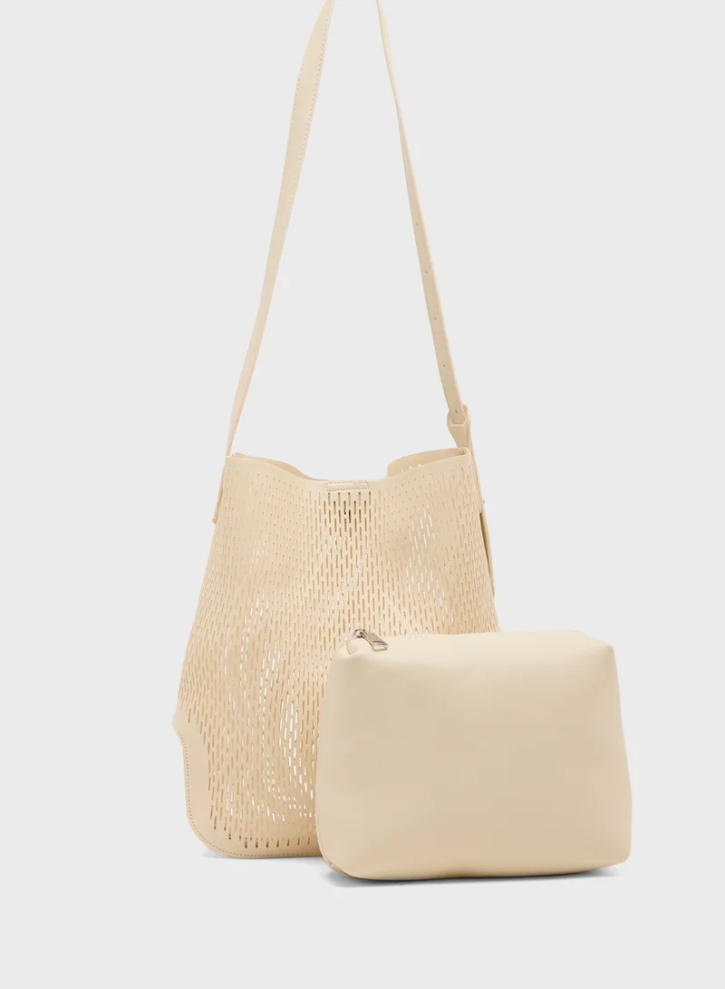 Ginger Corduroy Tote Bag