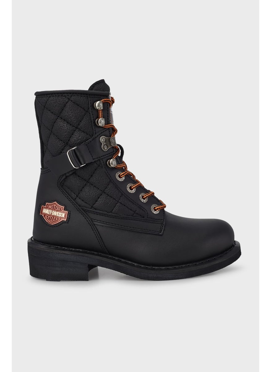 HARLEY DAVIDSON New Worker Genuine Leather Boots Women's Boots 025G100078  - Image 1