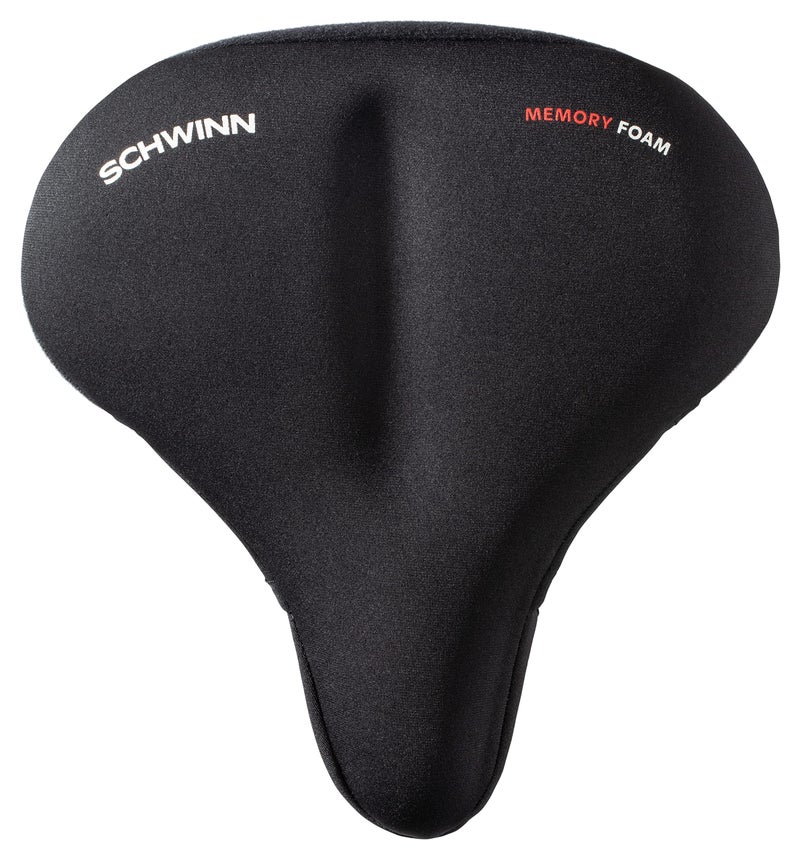 Schwinn Comfort Bike Cruiser Seat Cover, Memory Foam Padding Dual Strap, Fits Cruiser Bikes and Wider Saddles - Image 5