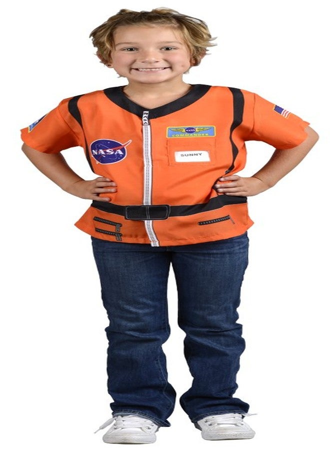 Aeromax, Inc. My 1st Career Gear Orange Astronaut Top, Ages 3-6 - Image 1