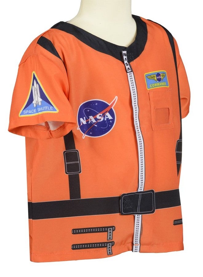 Aeromax, Inc. My 1st Career Gear Orange Astronaut Top, Ages 3-6 - Image 2