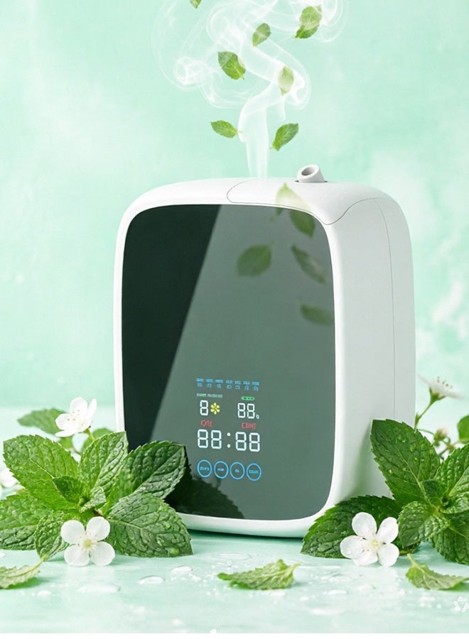 Joshberg Waterless Essential Oil Diffuser,HVAC Automatic Scent Diffuser,Disinfectant Available,Compatible with a Wide Range of Fragrance Oils for Home and Hotel Room,500ML - Image 1
