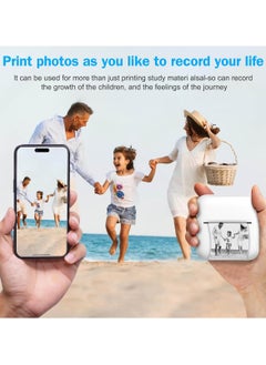 Mi techo Mi Techo Rechargeable Mini Pocket Printer With Inkless Thermal Compact Printing Technology For Printing Photos Labels Texts and Sketch  - Image 4