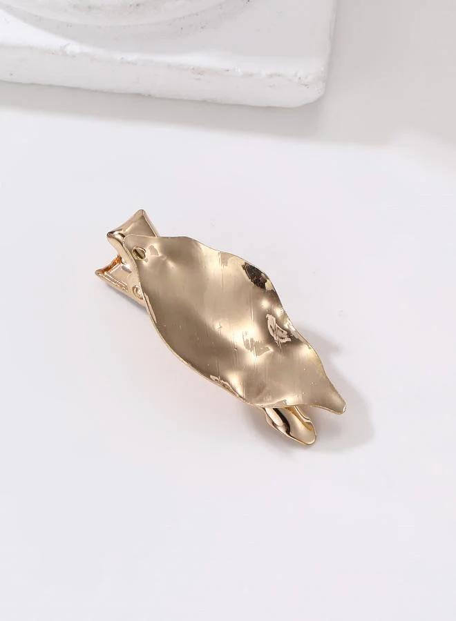 Take Two Take Two Leaf Shape Iron Hair Clip