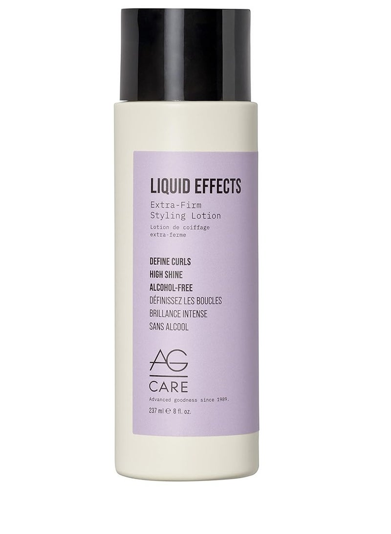 AG Care AG Care Liquid Effects Extra-Firm Styling Lotion, 8 Fl Oz - Image 1