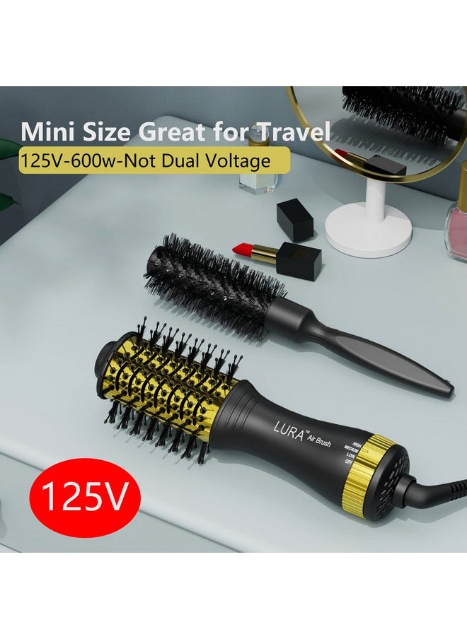 LURA - Small Hot Air Brush For Shoulder-Length Styling, 2 Inch Blow Dryer And Styling Brush In One - Image 1