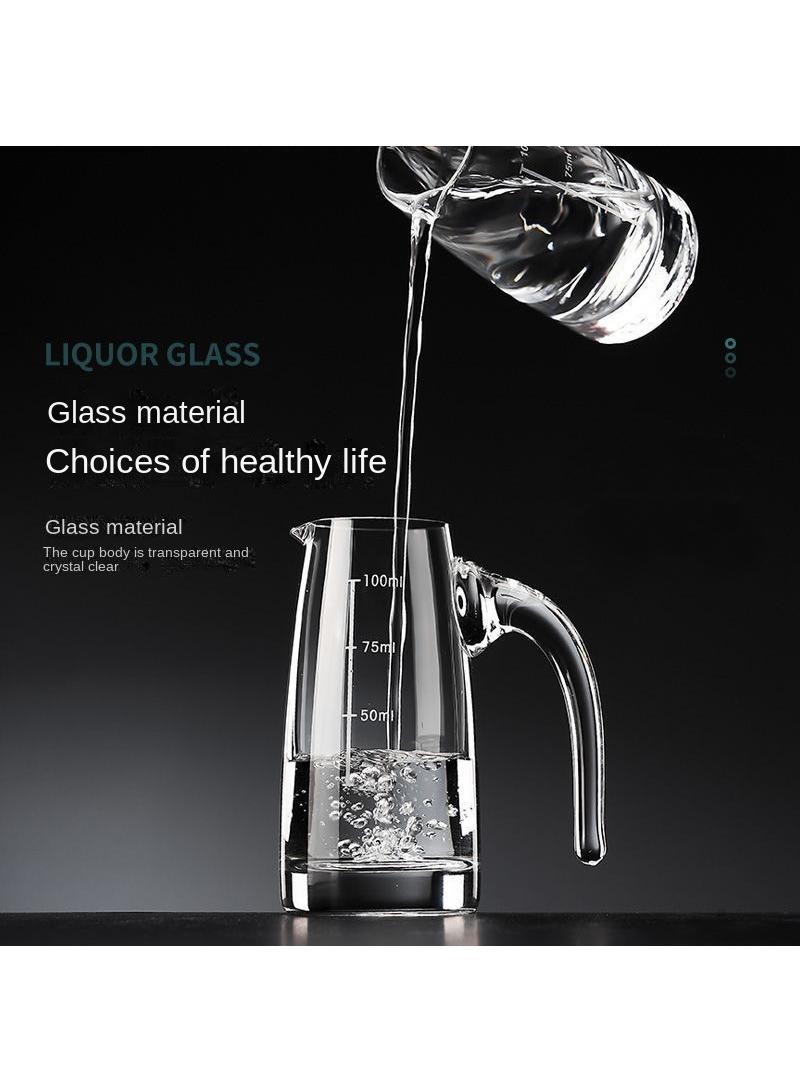 Y&D 1 Pot 6 Small Cup Household Beverage Glass Cup Gift Box Set  - Image 2