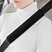 LACDL Extra Long Seatbelt Cover Super Soft Furry for Adults Kids Women Men Thick Plush Full Car Seat Belt Strap Cushion Fluffy Shoulder Pad Protector Auto Interior Accessories Black 105in2pcs - Image 2