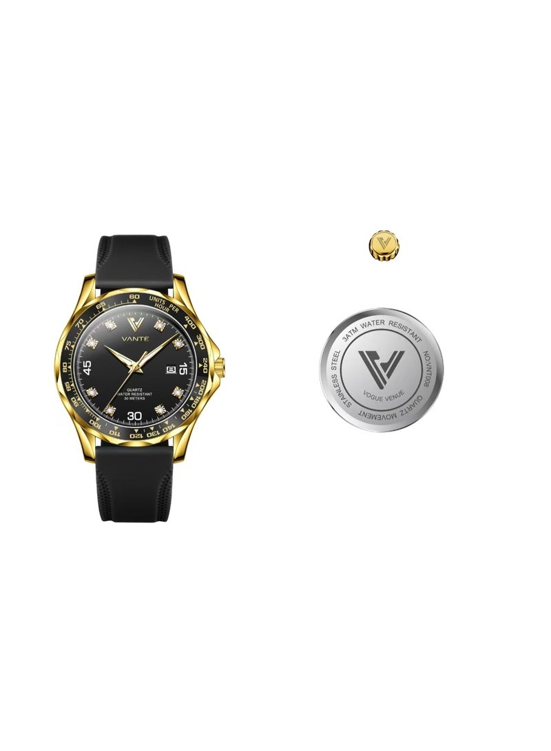 ڤوغ فينيو ساعة VANTE Series للرجال كوارتز أنيقة للأعمال من VOGUE VENUE - VNT008 - Image 4