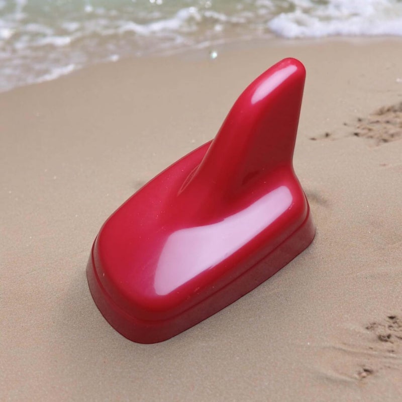 هوائي زخرفي على شكل زعنفة قرش من إم تي بيست باي (أحمر) - Image 2