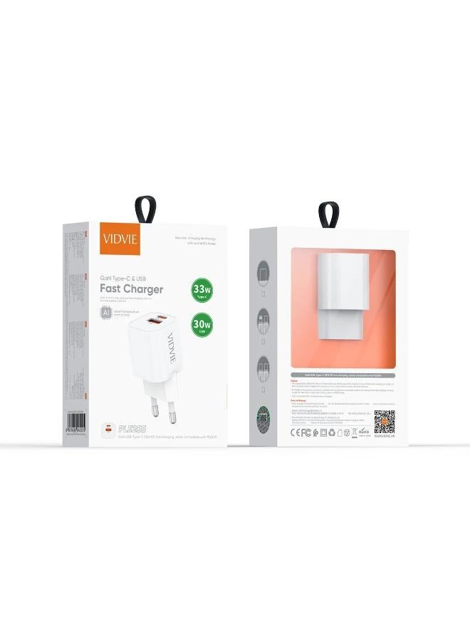 Vidvie 33W Wall Charger with Fast Charging Support Type-C to Type-C Cable Included - Image 2