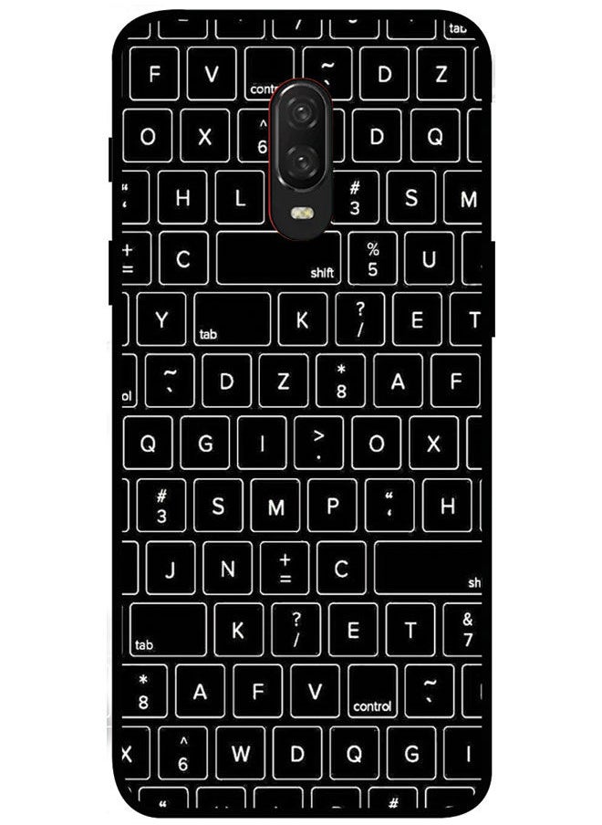 Protective Case Cover For OnePlus 6 Smart Series Printed Protective Case Cover for OnePlus 6 Keyboard