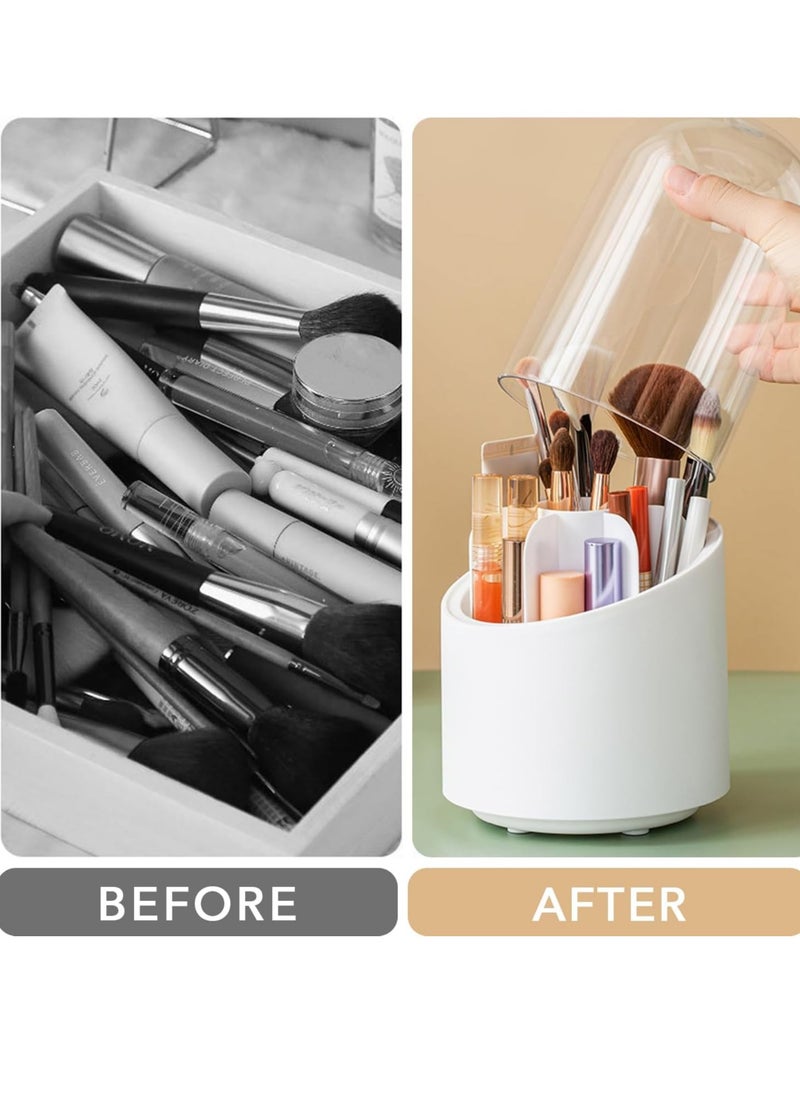 Generic - Rotating Makeup Brush Organizer - Image 1