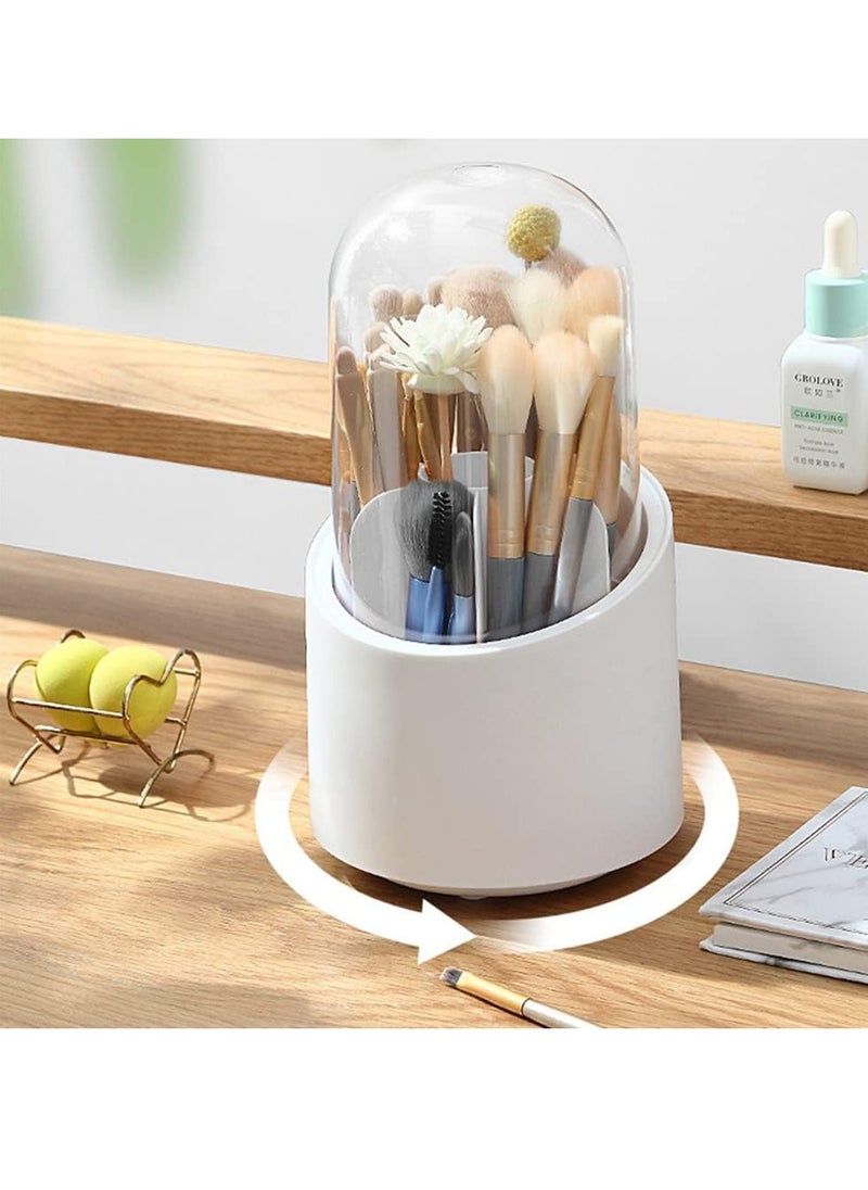 Generic - Rotating Makeup Brush Organizer - Image 1