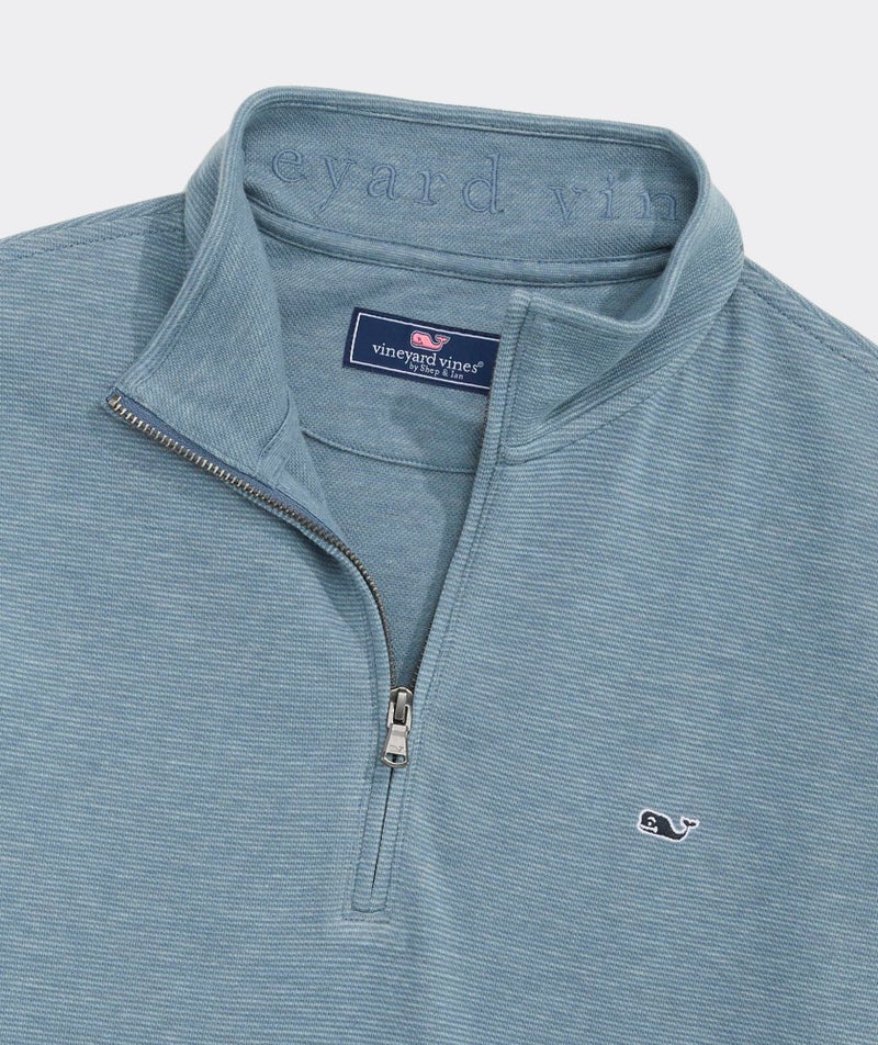 Vineyard Vines Saltwater Quarter-Zip, Blue Mirage, XXL - Image 3