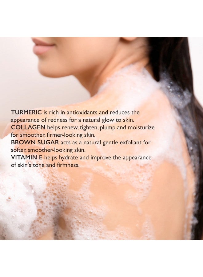 سباسكريبشنز غسول الجسم المقشر بالكركم والكولاجين من سبا سكريبتشنز، 33 أونصة، مقشر ومفتح للجسم، مقشر سكر مع سكر بني وفيتامين هـ، يقشر ويغذي البشرة، خالٍ من القسوة - Image 2