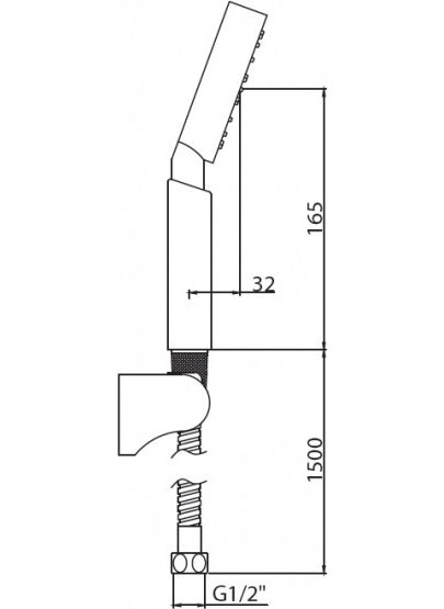 NSK 3-Function Hand Shower Basic N2821402  - Image 2