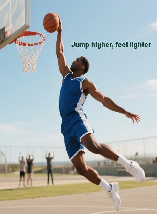 Welnove Basketball Insoles for Sports Performance - Featuring Forefoot Spring Technology to Boost Energy Return & Jump Height in Basketball, Pickleball, Running & Training, M, 7-8 M / 9-10 W - Image 2
