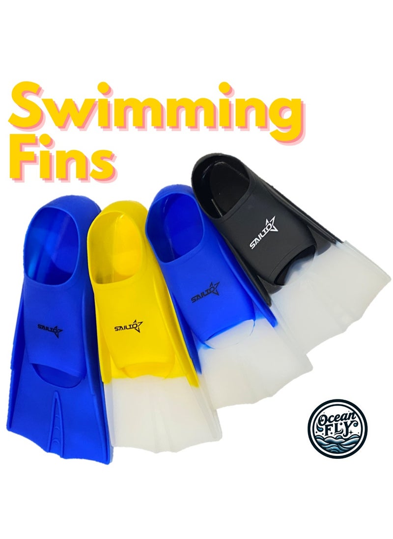 oakura Sailto Swim Training Fins – Premium Silicone Fins For Kids, Teens, And Adults – Perfect For Enhanced Swimming Performance!  - Image 4