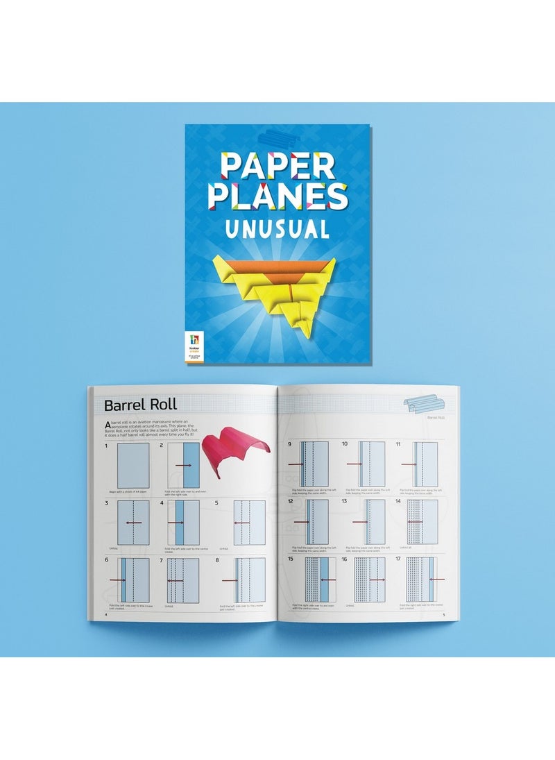Hinkler Ultimate Paper Planes Activity Case – Complete Paper Planes Craft Kit for Kids, Includes Colourful Paper, Instructions, and Designs, Create Fun Flying Planes, Develops Creativity and Fine Motor Skills - Image 3