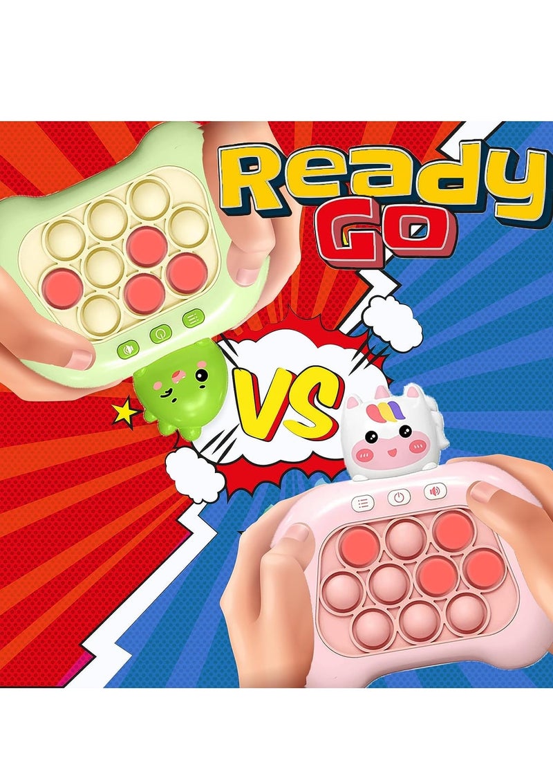 SYOSI Creative Stress Relief Toys,Breakthrough Puzzle Pop Button Gopher Game Machine - Fun Fidget Toy for Kids & Adults ,Party Favor Gift (Pink Rabbit)  - Image 5